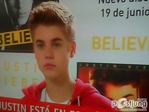 Justin Bieber in spain