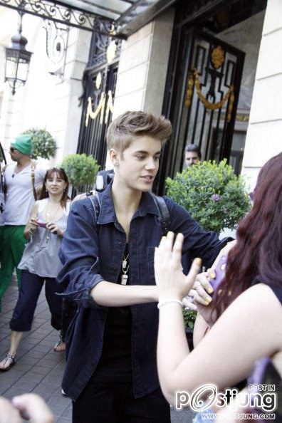 Justin Bieber in spain
