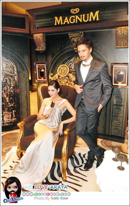 ชมพู่ อารยา ในงานเปิดตัวพรีเซ็นเตอร์คนแรกของไอศกรีมแม็กนั่ม