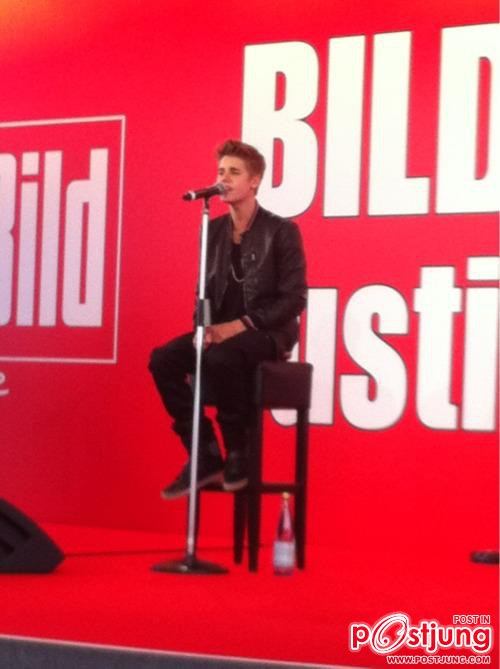 Justin Bieber at the BILD,Germany