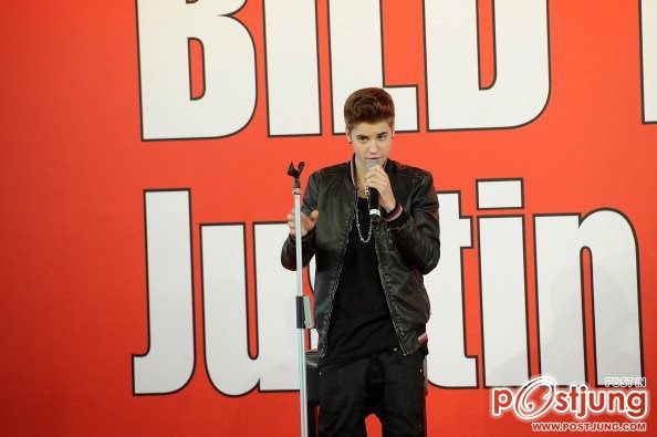 Justin Bieber at the BILD,Germany