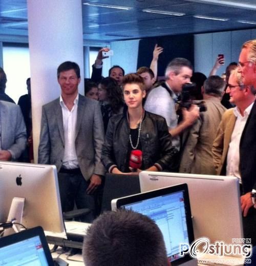 Justin Bieber at the BILD,Germany