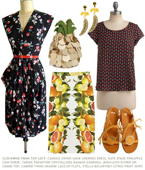 แฟชั่น ลายผลไม้ มาแรง เปรี้ยวจี๊ด เข็ดฟัน !!!