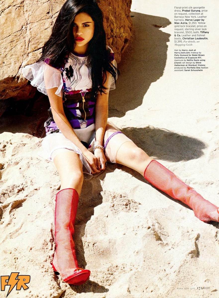 Selena Gomez @ Elle US July 2012