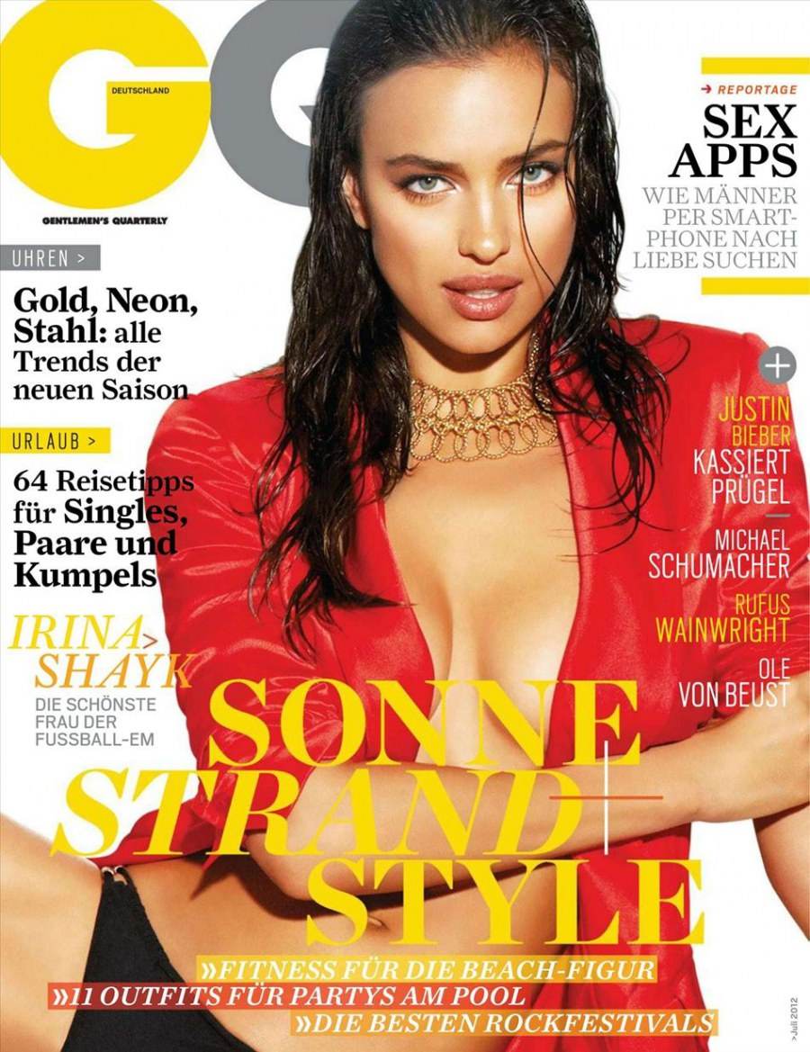 Irina Shayk @ GQ Germany July 2012