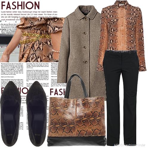 แฟชั่น ต้อนรับ ลายหนังงู สุดเริ่ด เลื้อยครองรันเวย์ 2013