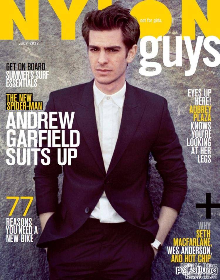 Andrew Garfield @ Nylon Guys July 2012