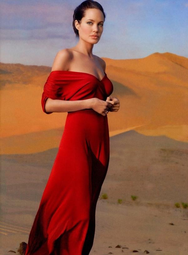 คนรักดาราสาวกับชุดสวย 001 - Angelina Jolie
