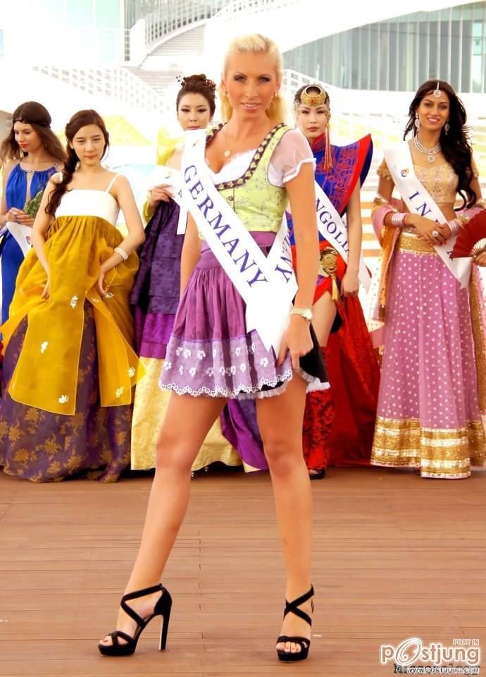 Miss Asia Pacific World 2012 รอบโชว์ชุดประจำชาติ