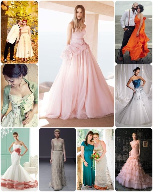 แฟชั่น ชุดแต่งงานของเจ้าสาว ผิวขาวจัด