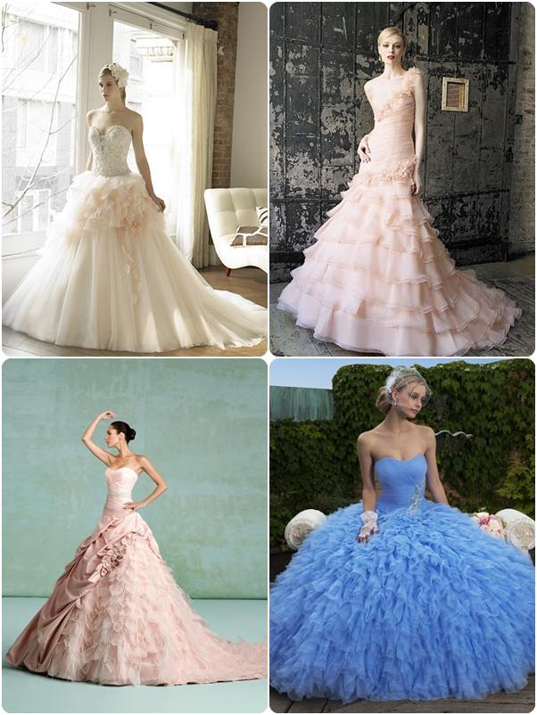 แฟชั่น ชุดแต่งงานของเจ้าสาว ผิวขาวจัด