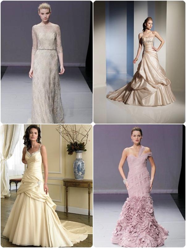 แฟชั่น ชุดแต่งงานของเจ้าสาว ผิวขาวจัด