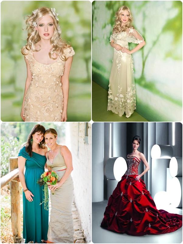 แฟชั่น ชุดแต่งงานของเจ้าสาว ผิวขาวจัด