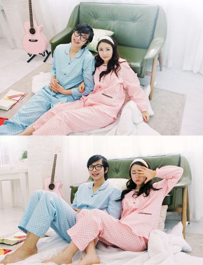 แฟชั่น ชุดนอนคู่รัก ช่วยเพิ่มความหวาน สำหรับคนอินเลิฟ