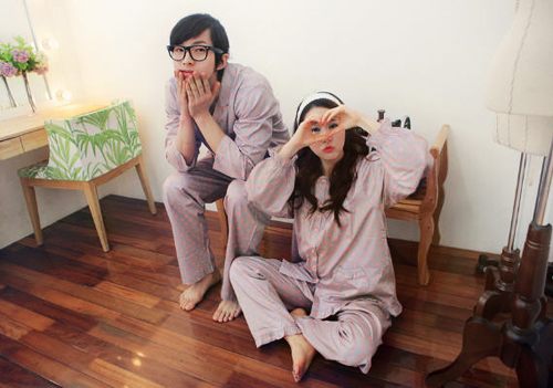 แฟชั่น ชุดนอนคู่รัก ช่วยเพิ่มความหวาน สำหรับคนอินเลิฟ