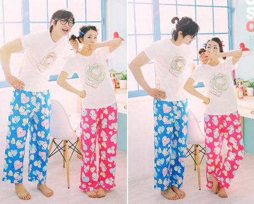 แฟชั่น ชุดนอนคู่รัก ช่วยเพิ่มความหวาน สำหรับคนอินเลิฟ