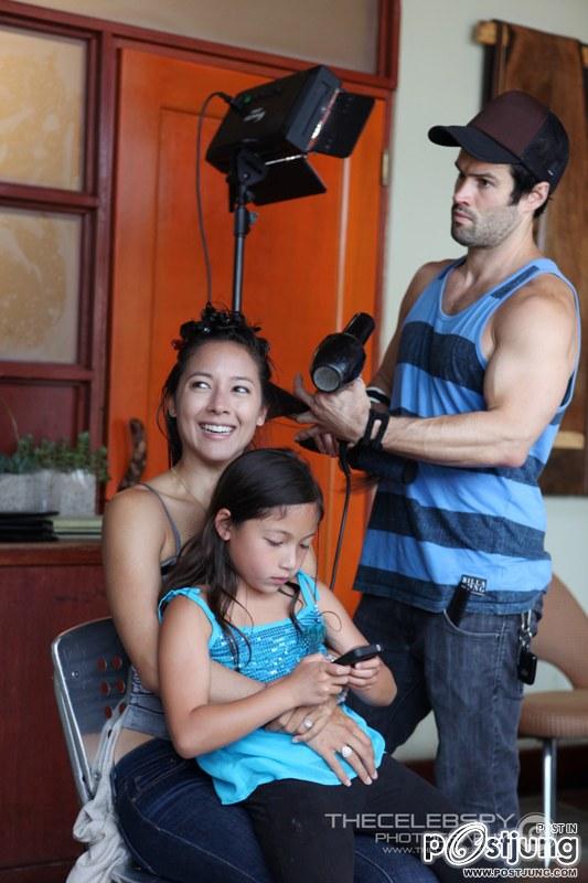 ไบรโอนี่ เคท เปิดตัวสามีและลูก