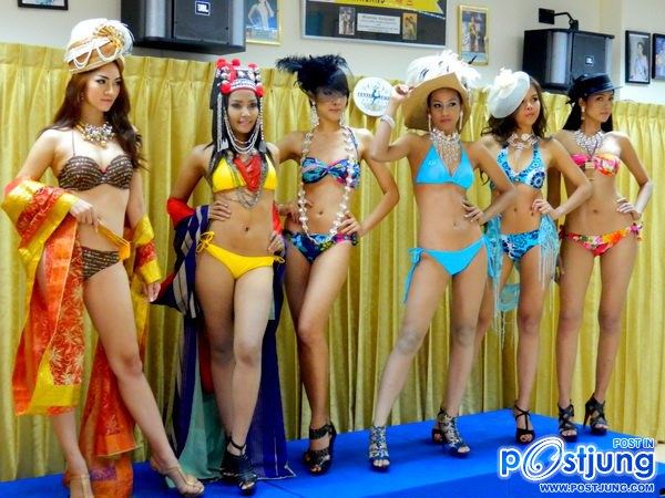 ตัวแทนสาวไทยบนเวที "นางแบบโลก" 2012