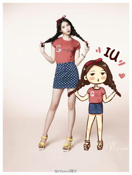 IU ผู้หญิงอะไรน่ารักที่สุด>.<