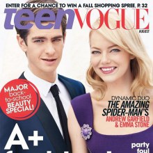 Emma Stone & Andrew Garfield @ Teen Vogue August 2012