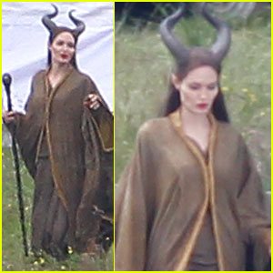 เผยโฉมภาพแรก แองเจลิน่า โจลี ในบท Maleficent