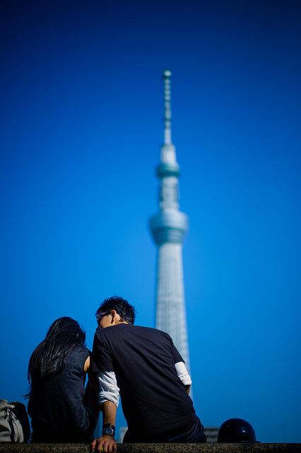 คนรัก Tokyo Sky tree