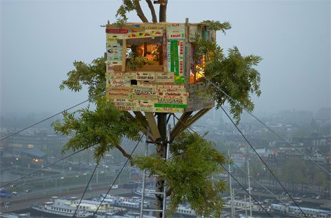 คนรักบ้านต้นไม้ 08 - Under Heaven Treehouse: A Cabin In The Sky