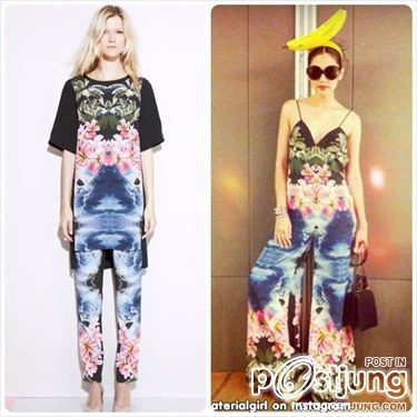 ชมพู่กับชุดแบรนด์ต่างๆ