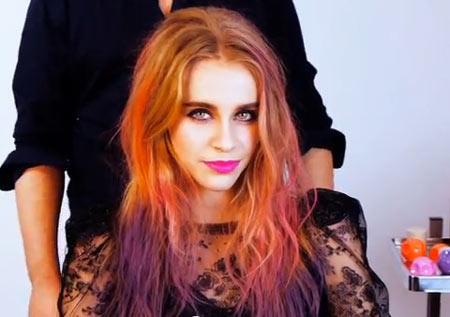 แฟชั่น Dip-Dye Hair เทรนด์จุ่มสีที่ปลายผมสุดฮิต