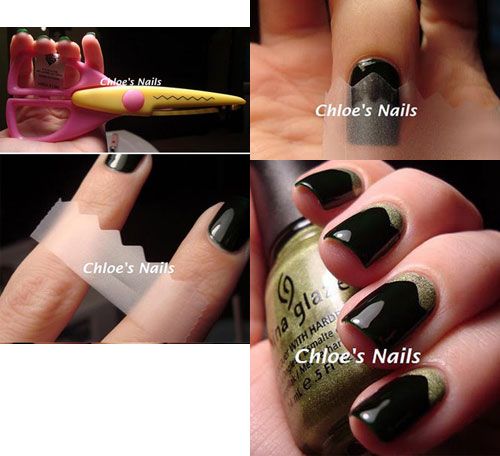 แฟชั่น ไอเดียสุดคูล ทำเล็บสวยด้วยสก็อตเทป