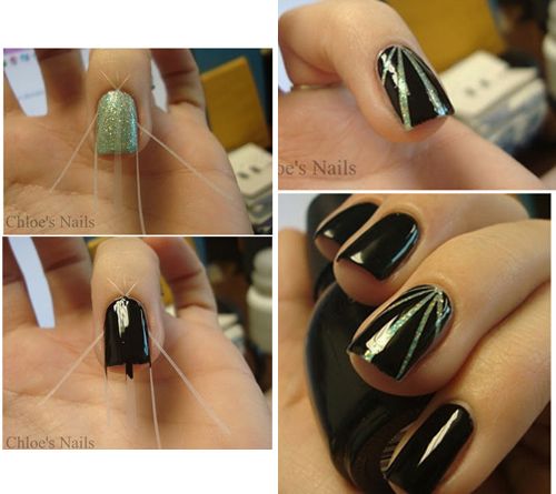 แฟชั่น ไอเดียสุดคูล ทำเล็บสวยด้วยสก็อตเทป