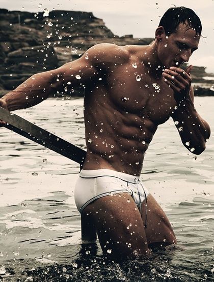 คนรักหนุ่มเซ็กซี่ 228 - Details Magazine : Swimwear shot by Will Davidson