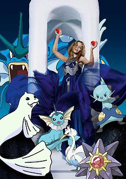 นักร้องสาวกับโปเกม่อน