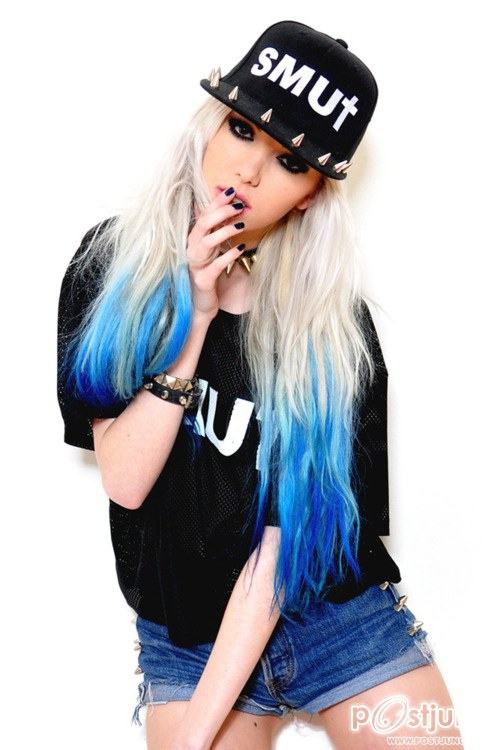 แฟชั่นสีผม dip dye hair กำลังมาแรง