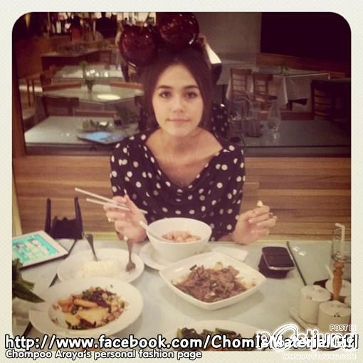 อาหารที่ชุปตาอย่างชมพู่ทาน