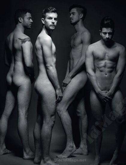 Attitude Magazine : The Naked Issue 2012 : HQ images