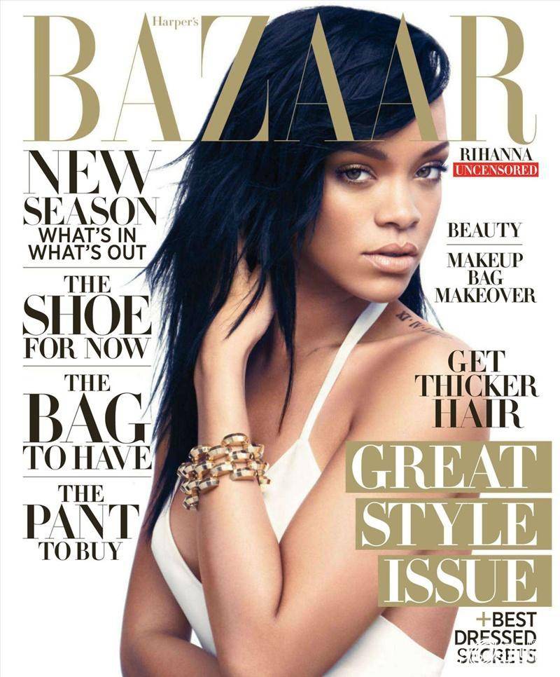 Rihanna @ Harper's Bazaar US August 2012