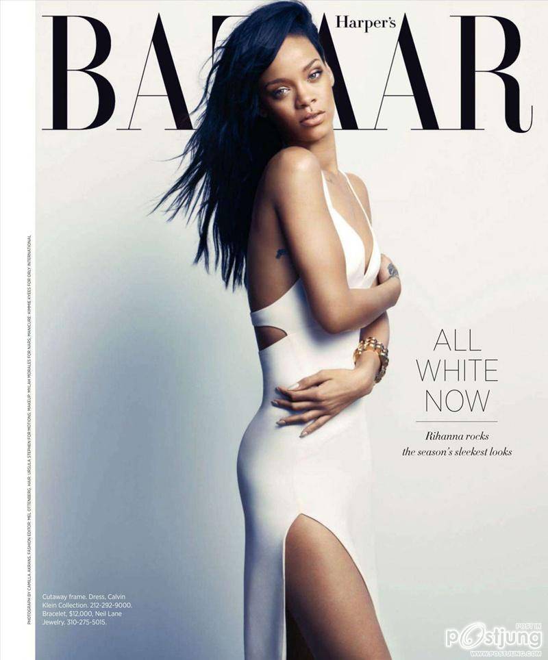 Rihanna @ Harper's Bazaar US August 2012