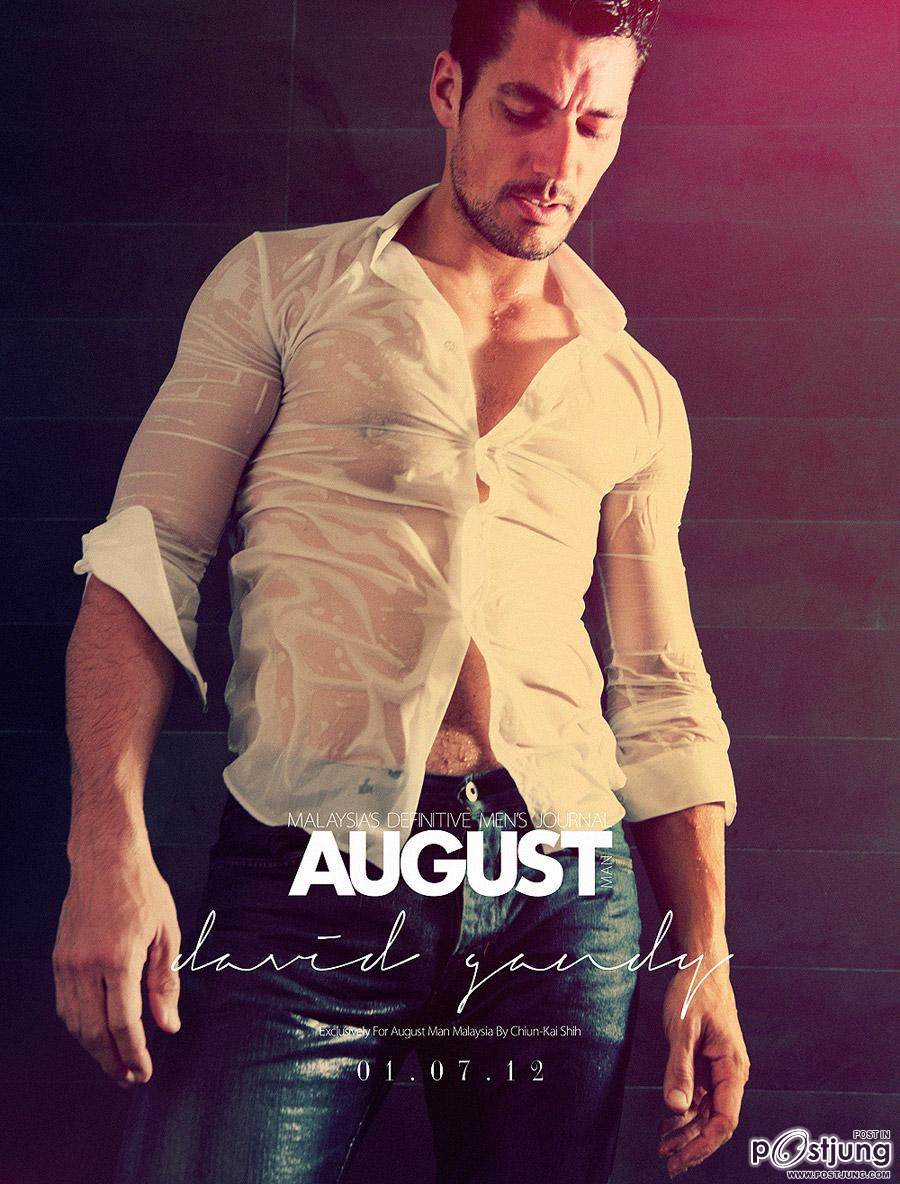 David Gandy @ August Man Malaysia Magazine  July 2012