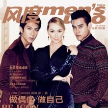 Wu Zun, Frida Giannini & Eddie Peng @ Men’s Uno China July 2012