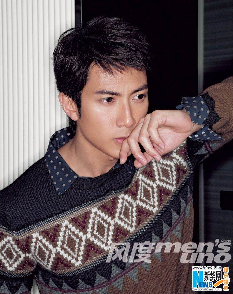 Wu Zun, Frida Giannini & Eddie Peng @ Men’s Uno China July 2012