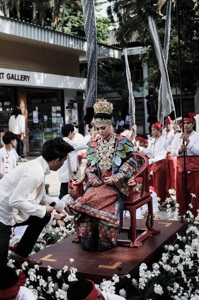 พิธีไหว้ครูวิจิตรศิลป์ มช. 2555