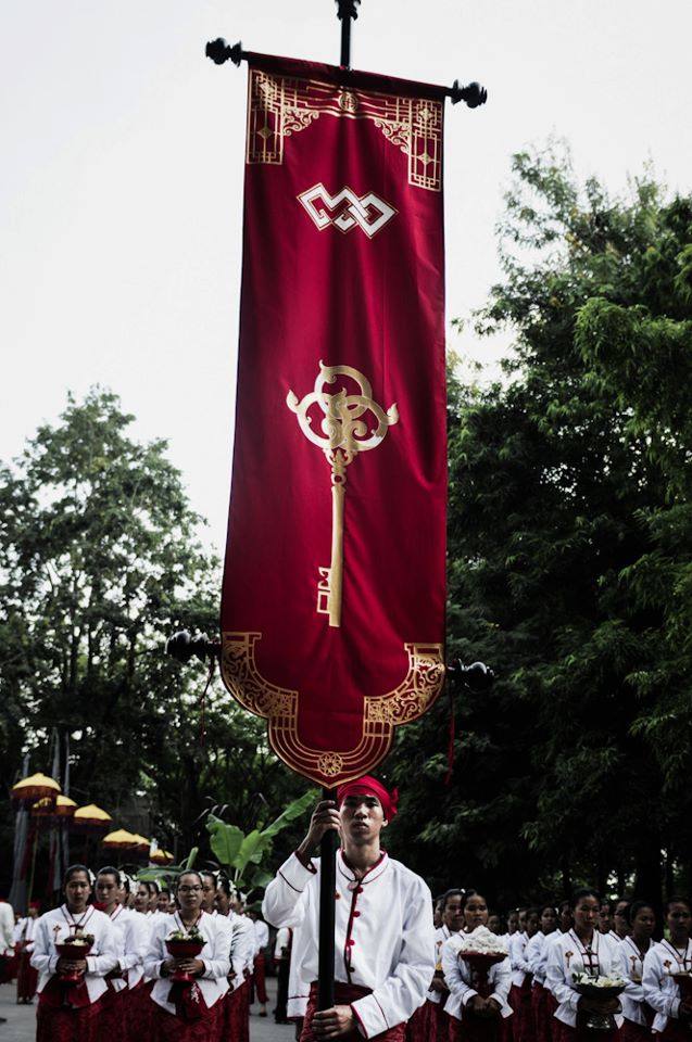 พิธีไหว้ครูวิจิตรศิลป์ มช. 2555