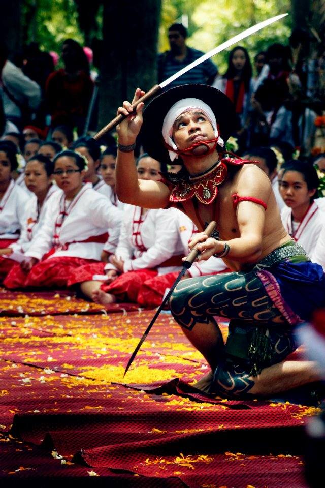 พิธีไหว้ครูวิจิตรศิลป์ มช. 2555