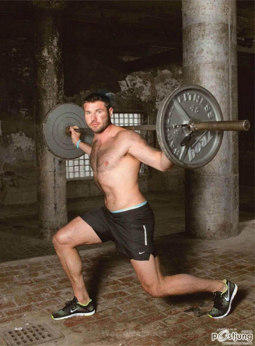 Ben Cohen @ Gay Times Magazine August 2012