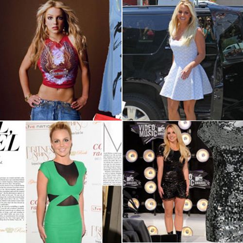แฟชั่น การแต่งกายสไตล์ บริทนีย์ สเปียร์
