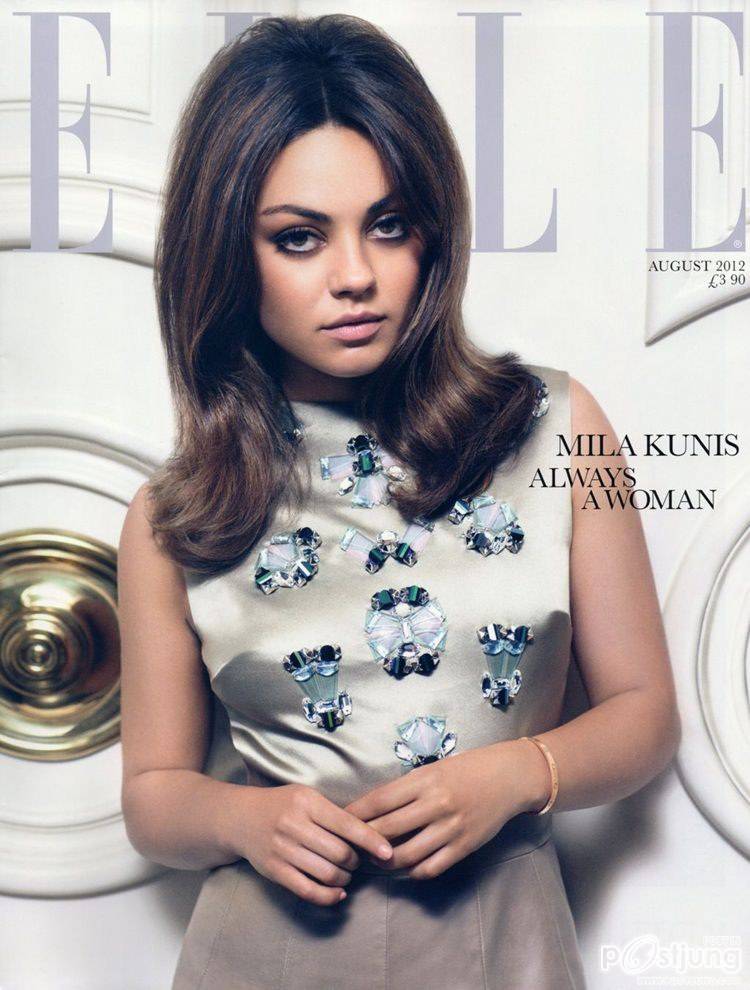Mila Kunis @ Elle UK August 2012
