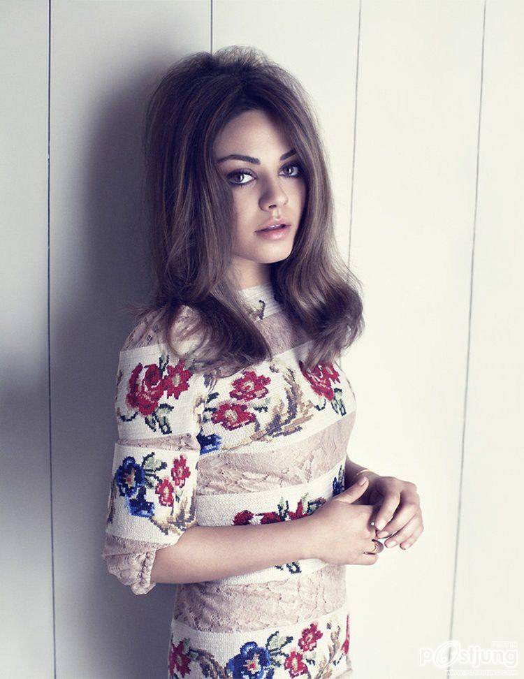 Mila Kunis @ Elle UK August 2012