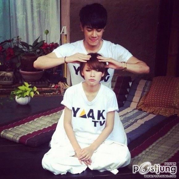 แอปเปิ้ลไฮโซลาวร้องไห้ลงIG..รับทะเลาะฟลุ๊คเพราะหึง"พิ้งกี้"