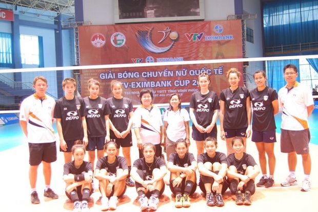 วอลเลย์บอล VTV CUP 2012 วันเเรกสาวไทย พบ คาซักสถาน
